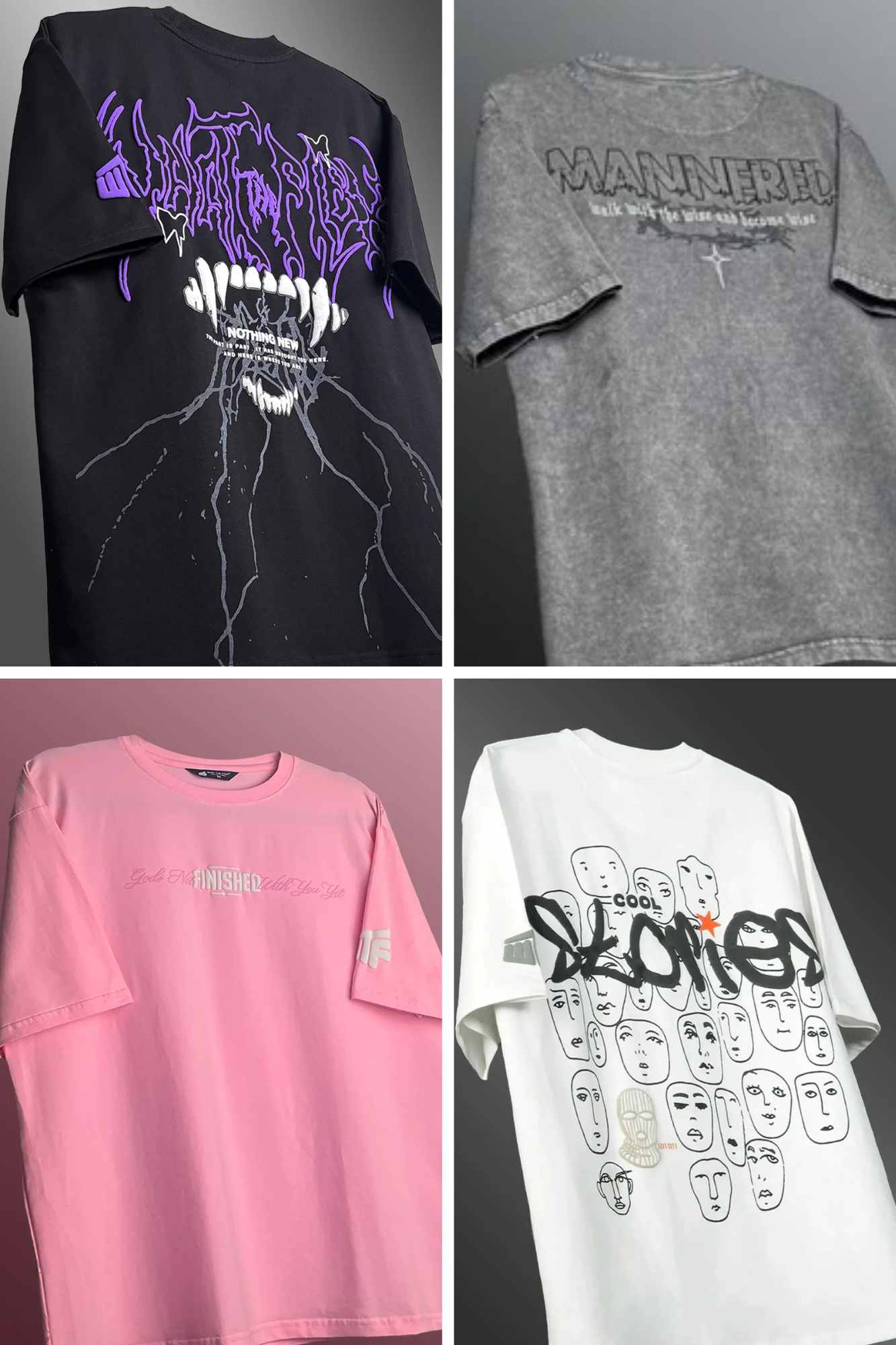 4 Stylish T-Shirts @ Just ₹999