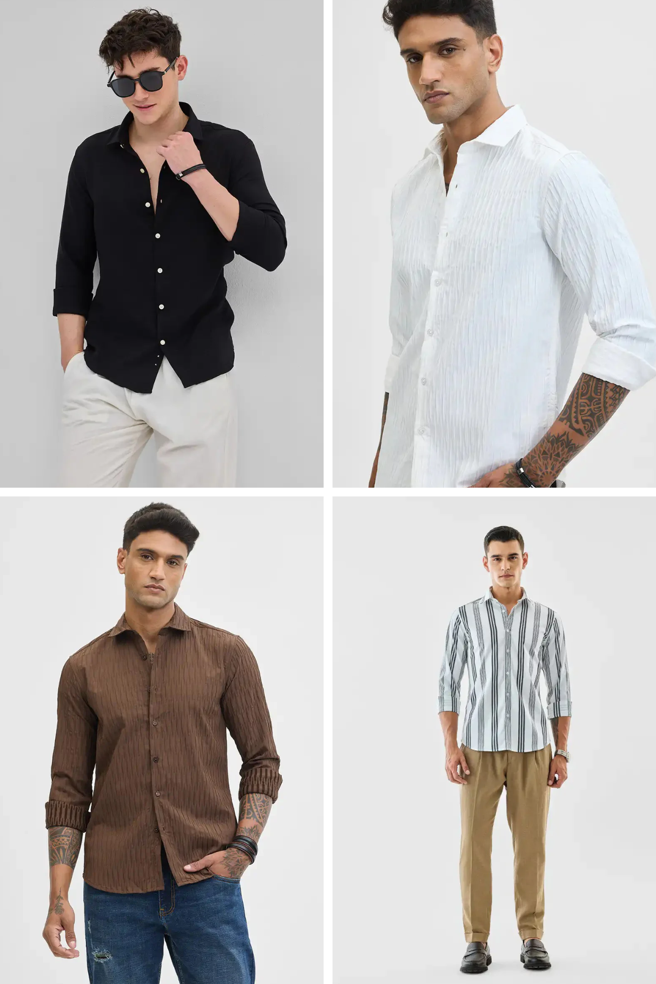 4 Premium Shirts @ Just ₹999