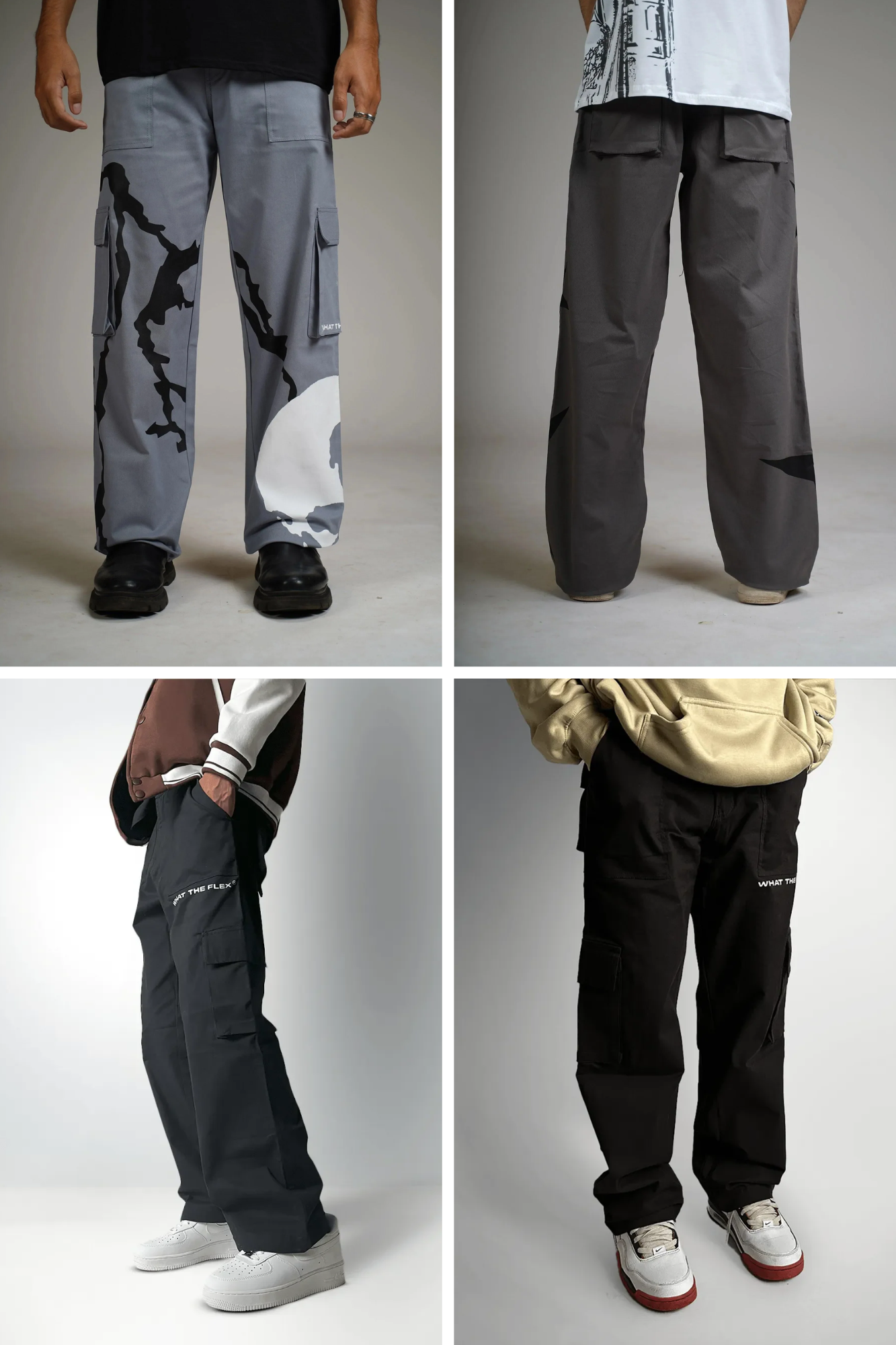4 Trendy Cargo Pants @ Just ₹999